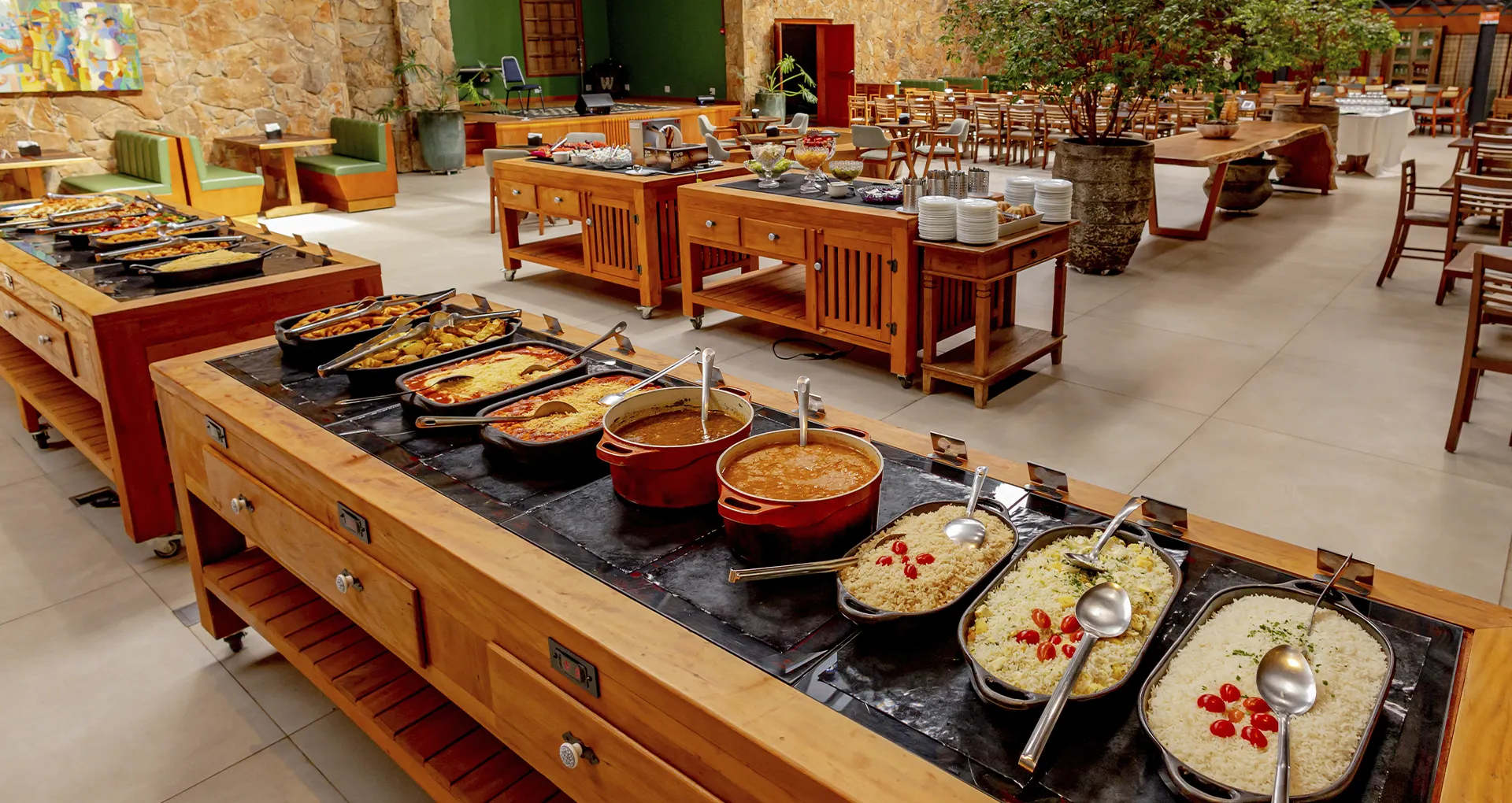 Culinária da Fazenda do Hotel Fazenda Santa Monica