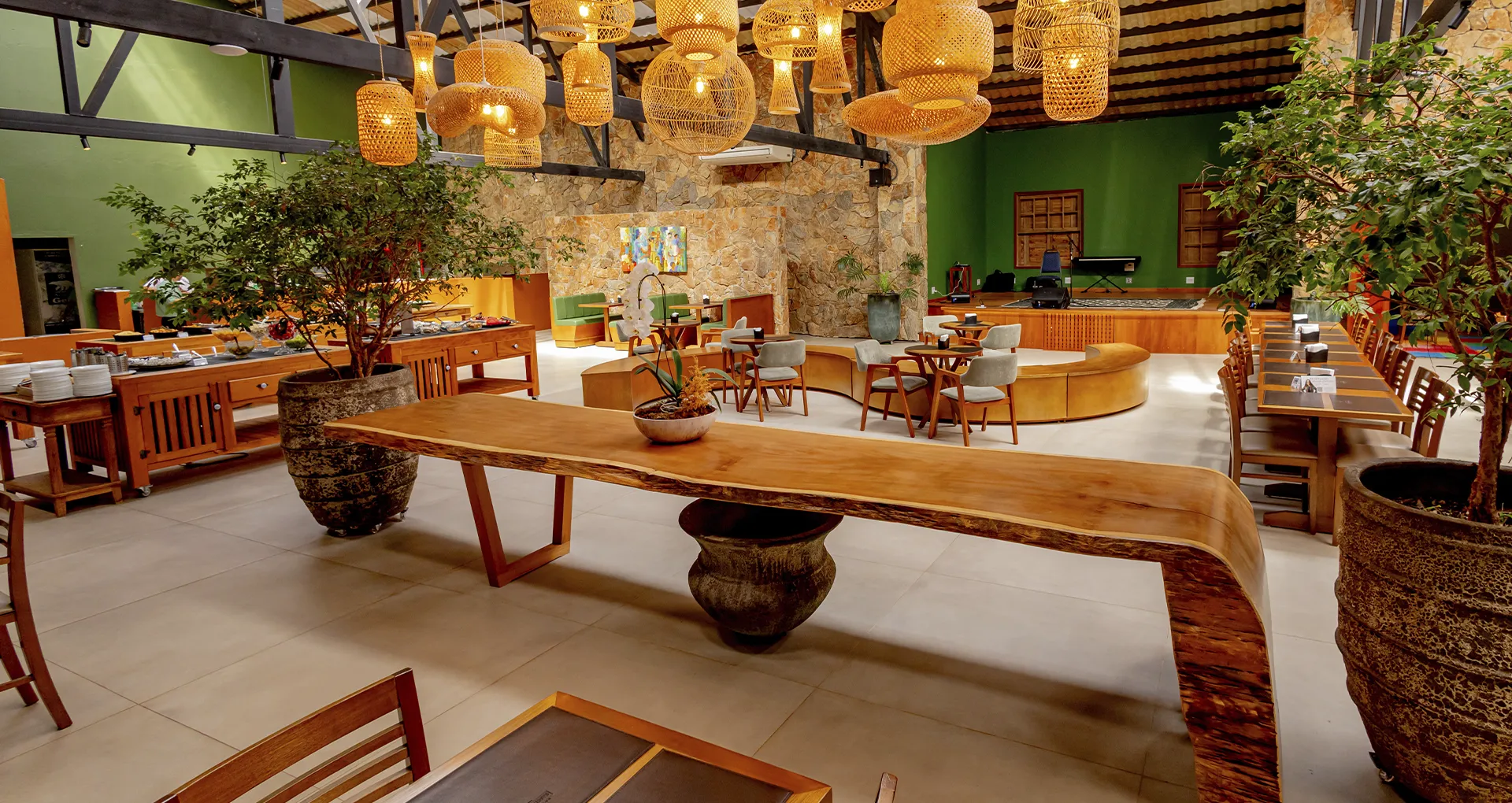 Culinária da Fazenda do Hotel Fazenda Santa Monica