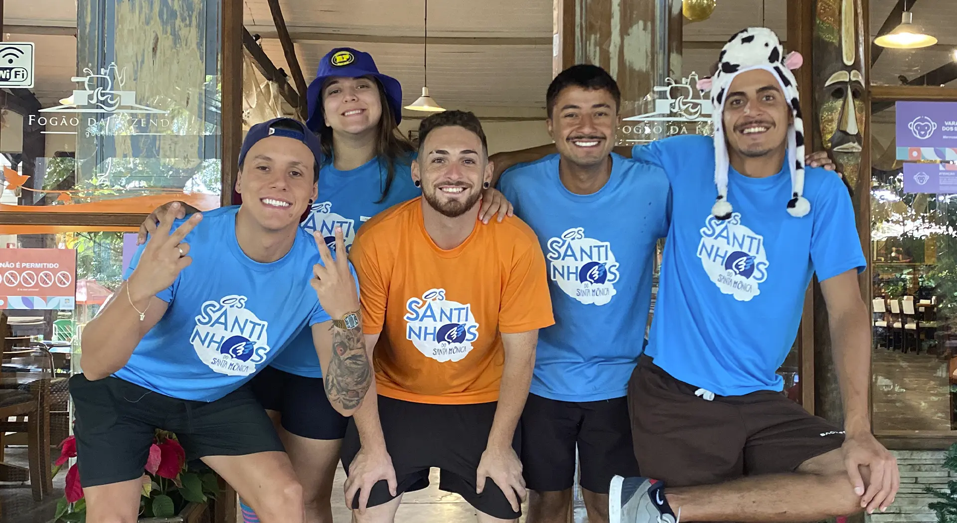 Os Santinhos - Equipe de Recreação do Hotel Fazenda Santa Mônica