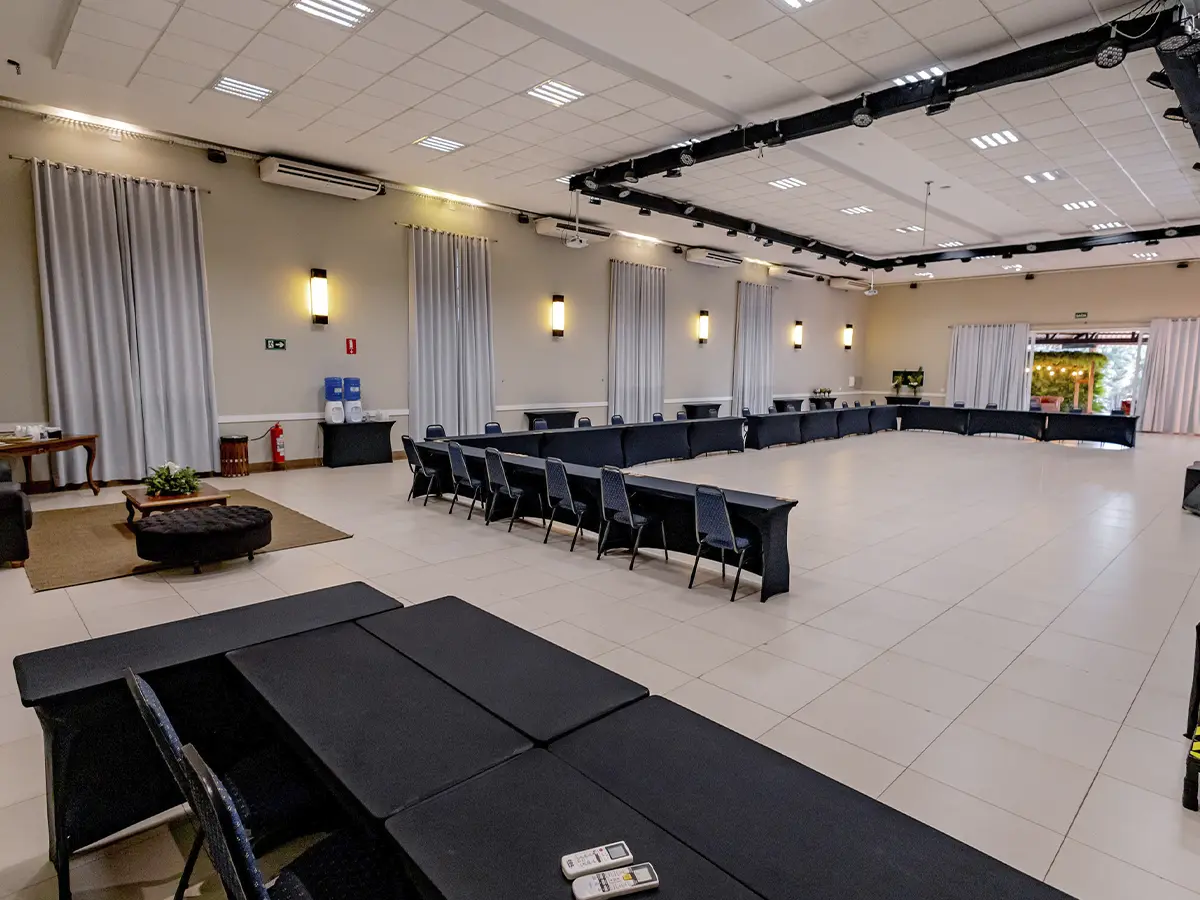 Sala Eucaliptos - Eventos Interior de SP - Hotel Fazenda Santa Mônica
